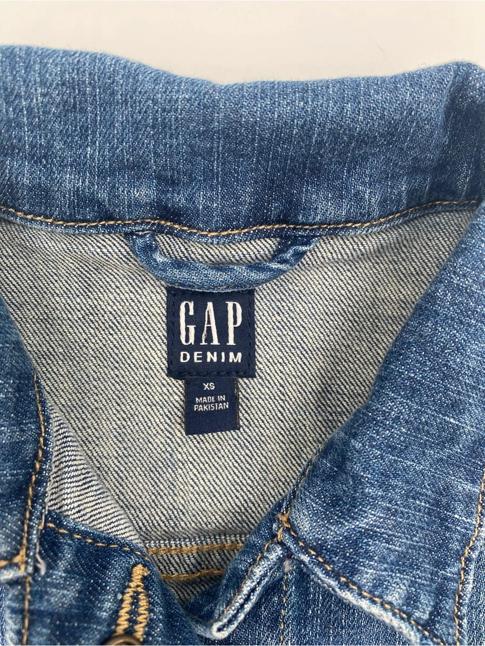 GAP Classic Medium Blue Denim Jacket Kids XS